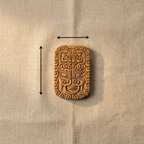 Jiao Tu Ornament – Hand-Carved Aged Jinnanmu Wood Decor Inspired by Chinese Mythology