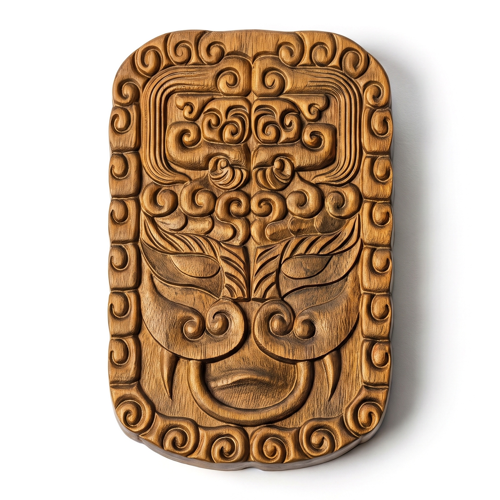 Jiao Tu Ornament – Hand-Carved Aged Jinnanmu Wood Decor Inspired by Chinese Mythology