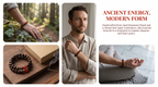 Zhurong Bracelet – Aged Jinnanmu Wood with Natural Red Nephrite Jade Bead